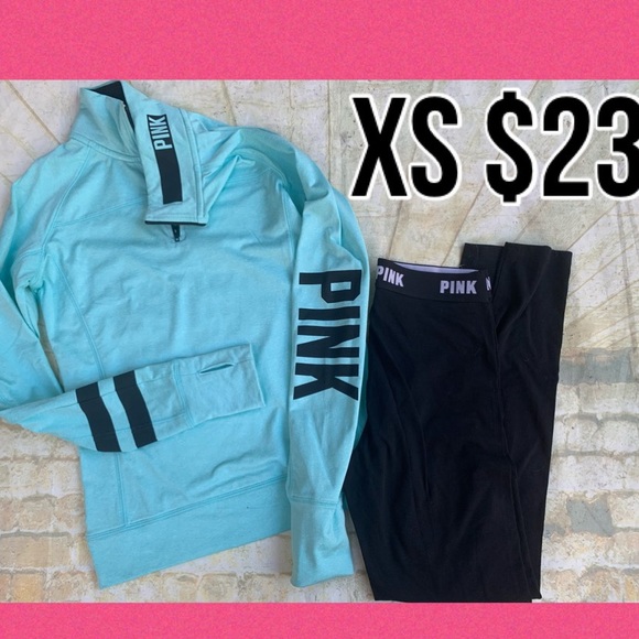 PINK Victoria's Secret Sweaters - Victoria Secret pink sweatshirt and leggings
